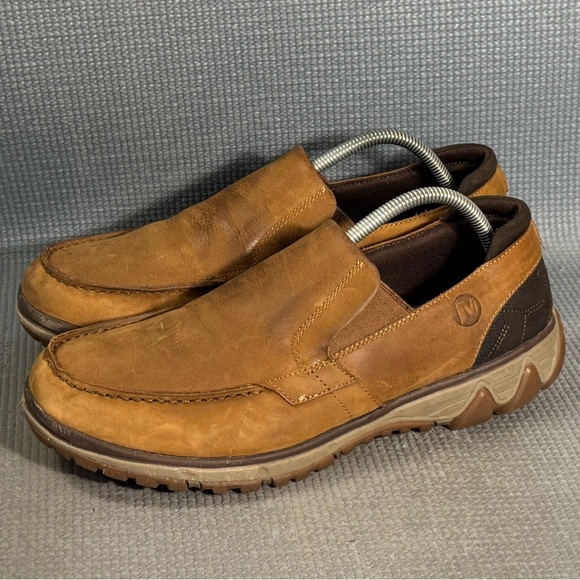 Merrell Men's All Out Blazer Moc Casual Shoes Brown Size 10.5 - Picture 1 of 9